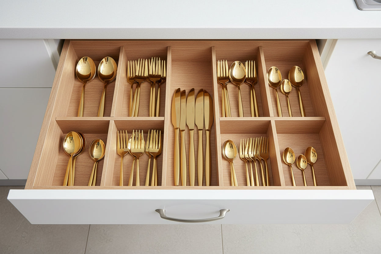 30 Piece Stainless Steel Cutlery Set