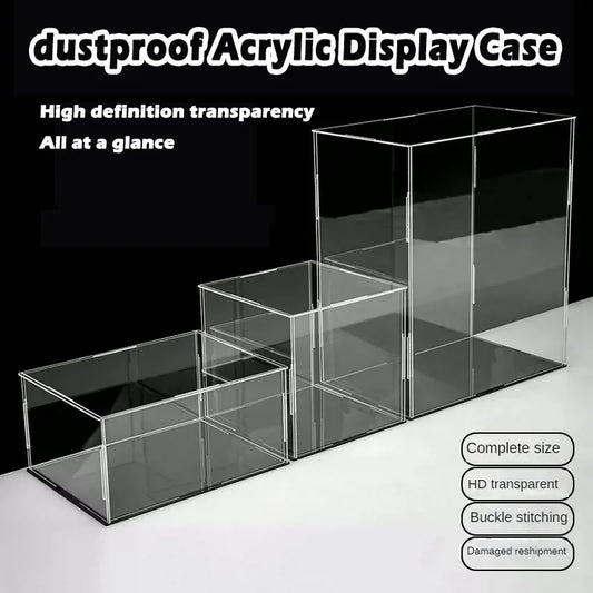 Clear Acrylic Display Box – Dust-Free Protection for Collectables