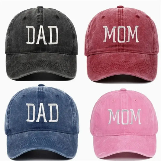 Soft and Adjustable Dad & Mom Cotton Cap