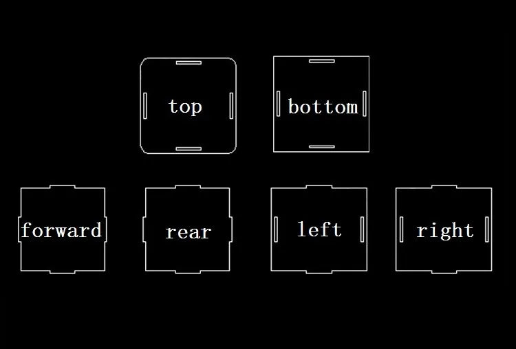 Clear Acrylic Display Box for Collectables